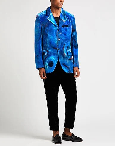 NWT Marni Graphic Velvet Blazer — Runway