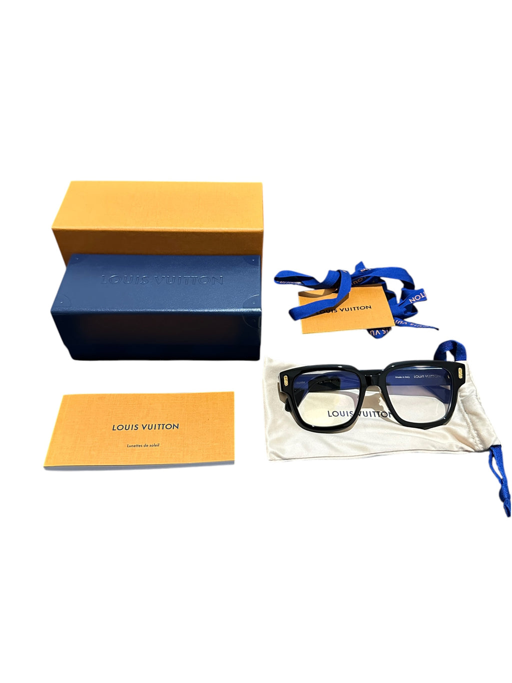 New Louis Vuitton LV Confidence Square Glasses Men Woman