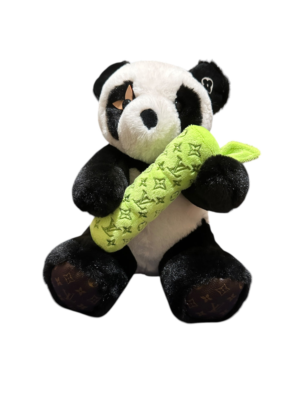 New Louis Vuitton Doudou Panda PM Figure stuffed toy