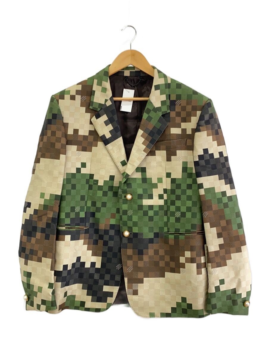 LOUIS VUITTON 24SS Damouflage Damier Pixel Camouflage 2B Tailored Jacket