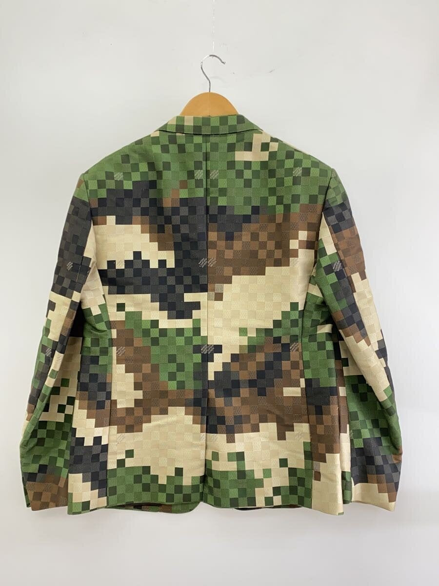 LOUIS VUITTON 24SS Damouflage Damier Pixel Camouflage 2B Tailored Jacket