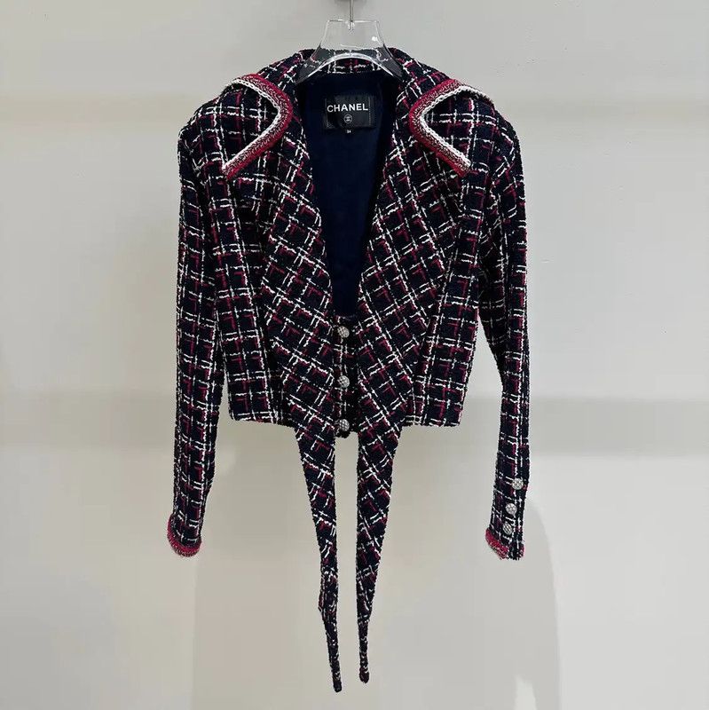 Chanel 2020 Rare Tweed Blouson Jacket 34