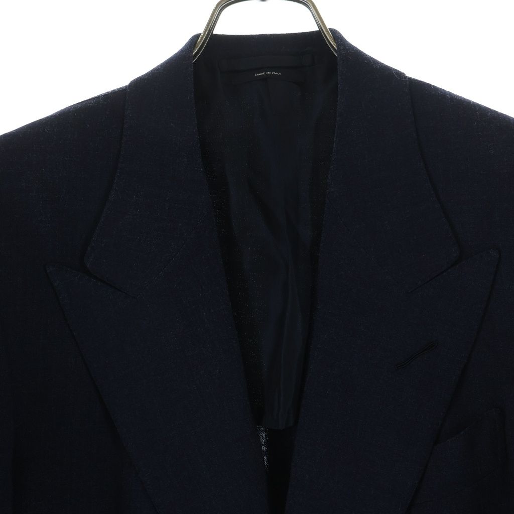 TOM FORD SHELTON Wool Single-Breasted Tailored Jacket Navy Size 48R