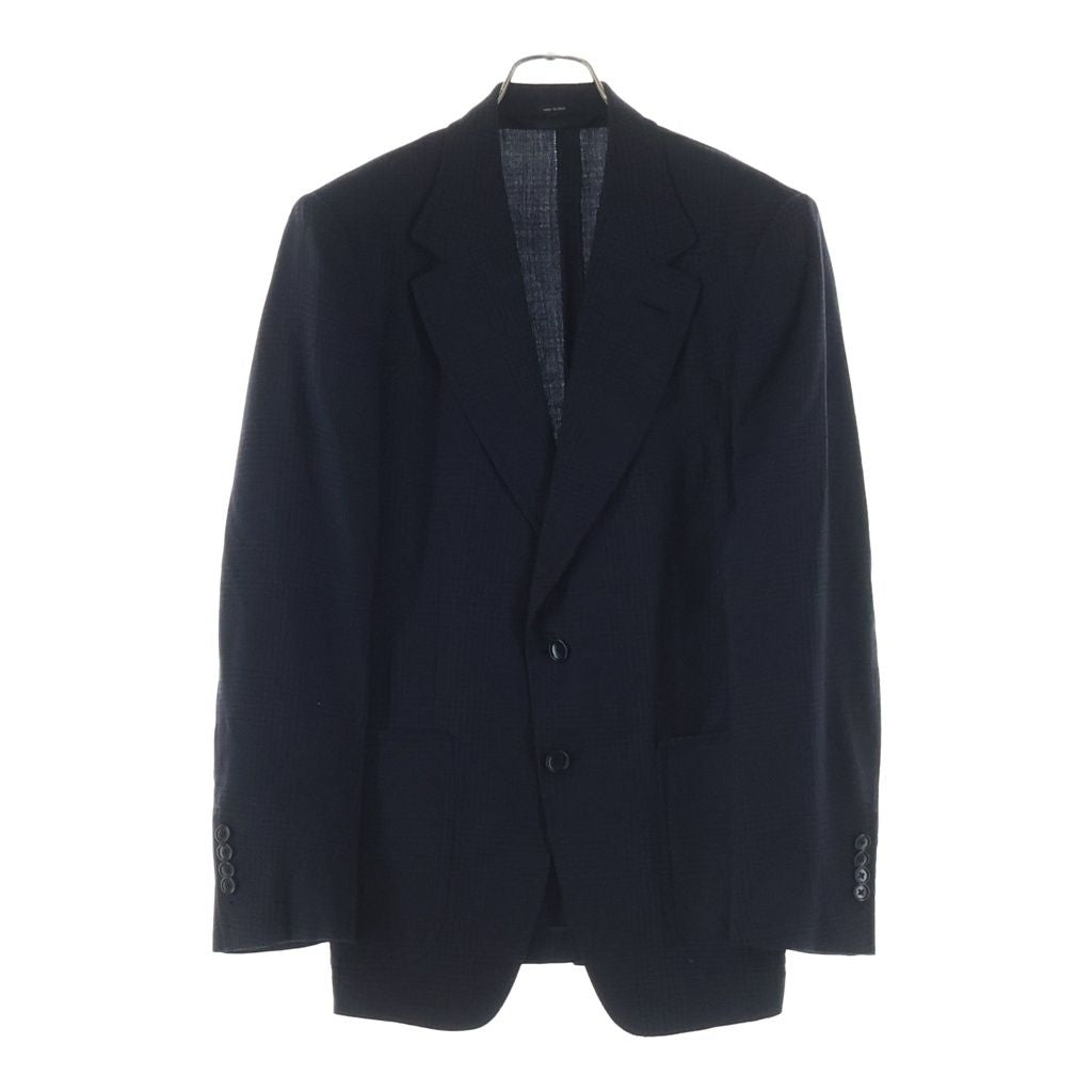 TOM FORD Checked Wool Single-Breasted Tailored Jacket Dark Grey Size 46C