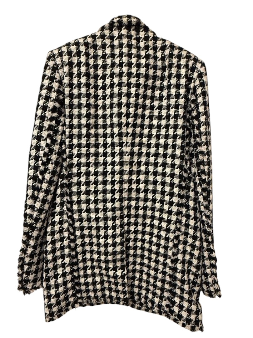 BALMAIN Patterned Double-Breasted Jacket Size 52