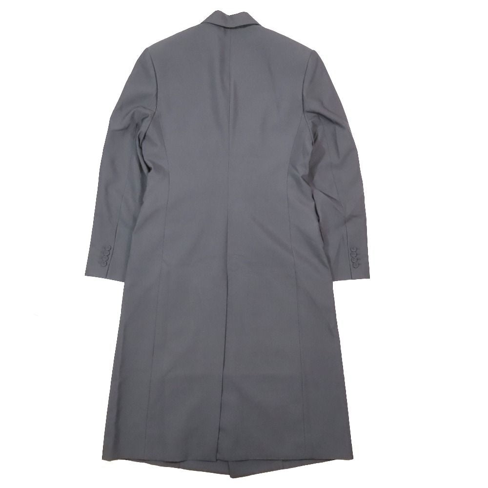 DIOR Fall/Winter 2023 Double-Breasted Chesterfield Coat Grey Size 52