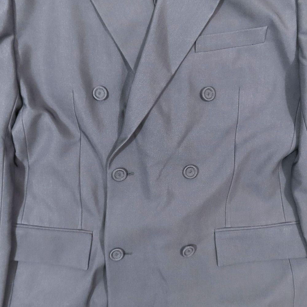 DIOR Fall/Winter 2023 Double-Breasted Chesterfield Coat Grey Size 52