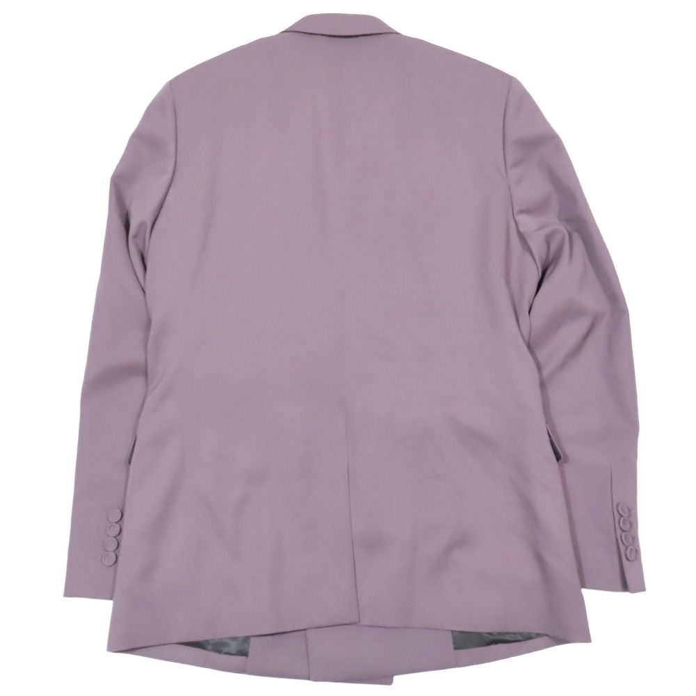 DIOR Fall/Winter 2022 Double-Breasted Tailored Jacket Purple Size 46