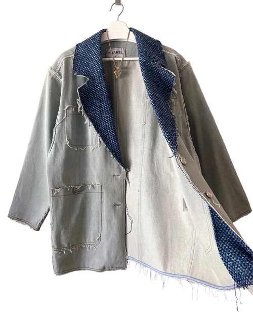 CHANEL 2019 Denim Jacket Size 40