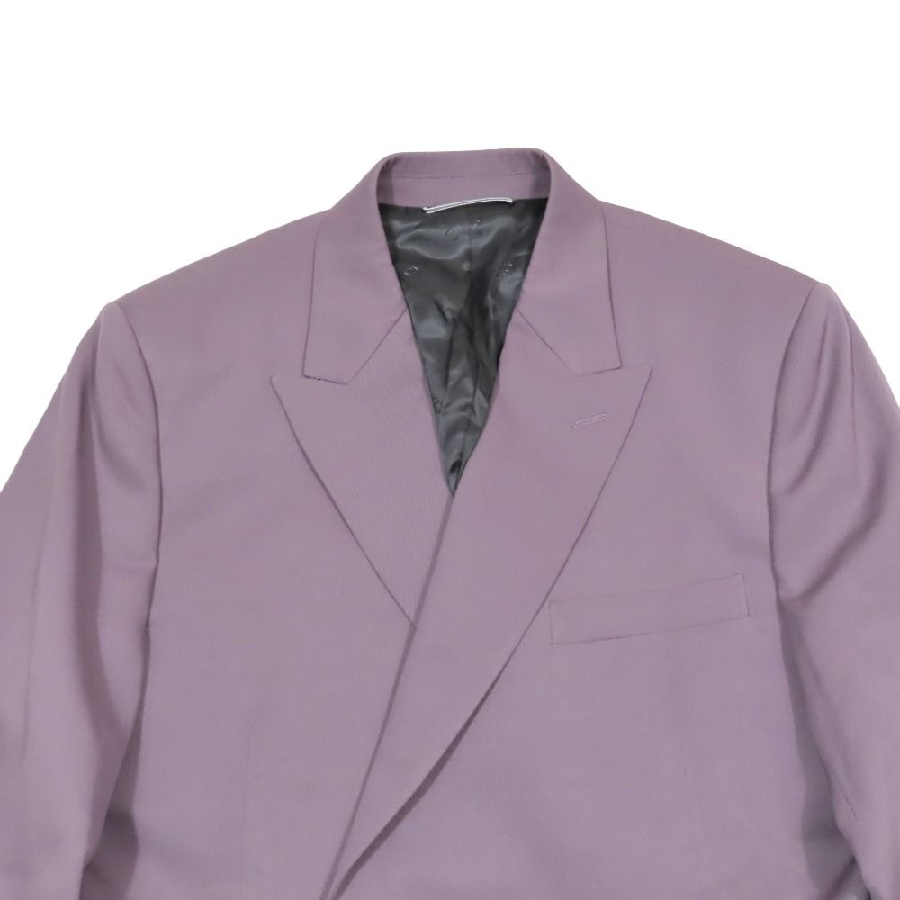 DIOR Fall/Winter 2022 Double-Breasted Tailored Jacket Purple Size 46