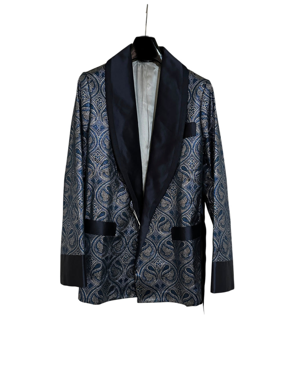 Brand New Dolce & Gabbana Paisley Robe Jacket (Size 46)