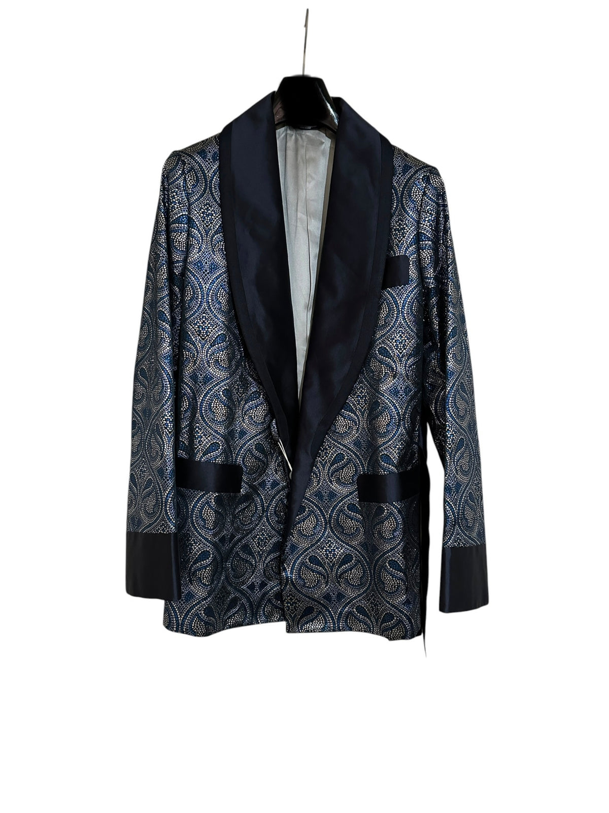 Brand New Dolce & Gabbana Paisley Robe Jacket (Size 46)