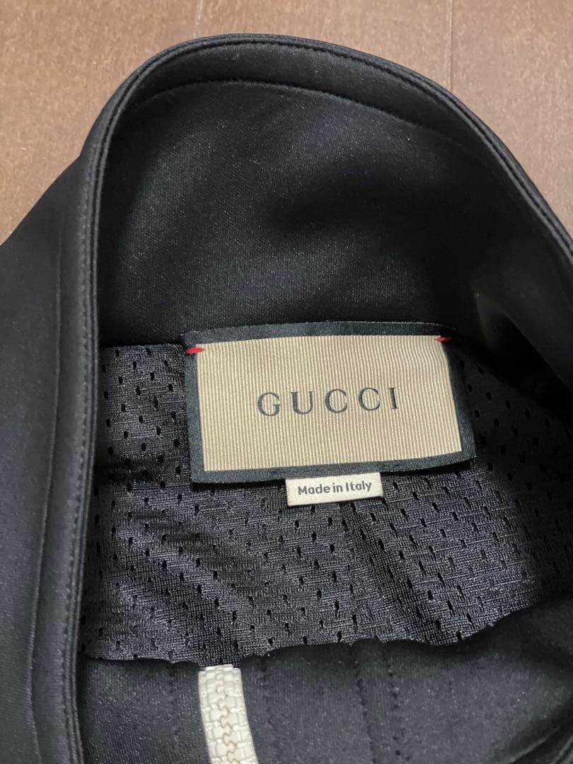 NWT GUCCI G Patch x Web Stripe Jacket Size XL