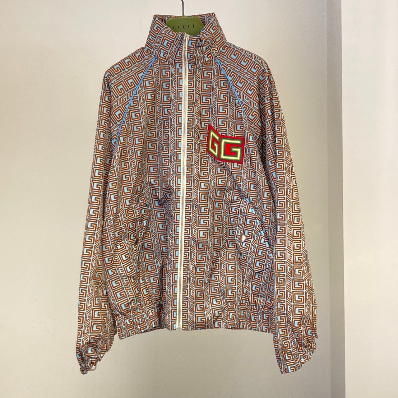 GUCCI Lovelight Square G Blouson Jacket Unisex Multicolour Size 38