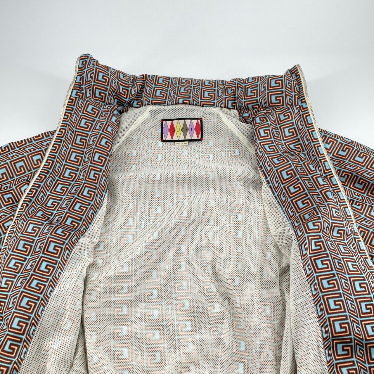 GUCCI Lovelight Square G Blouson Jacket Unisex Multicolour Size 38