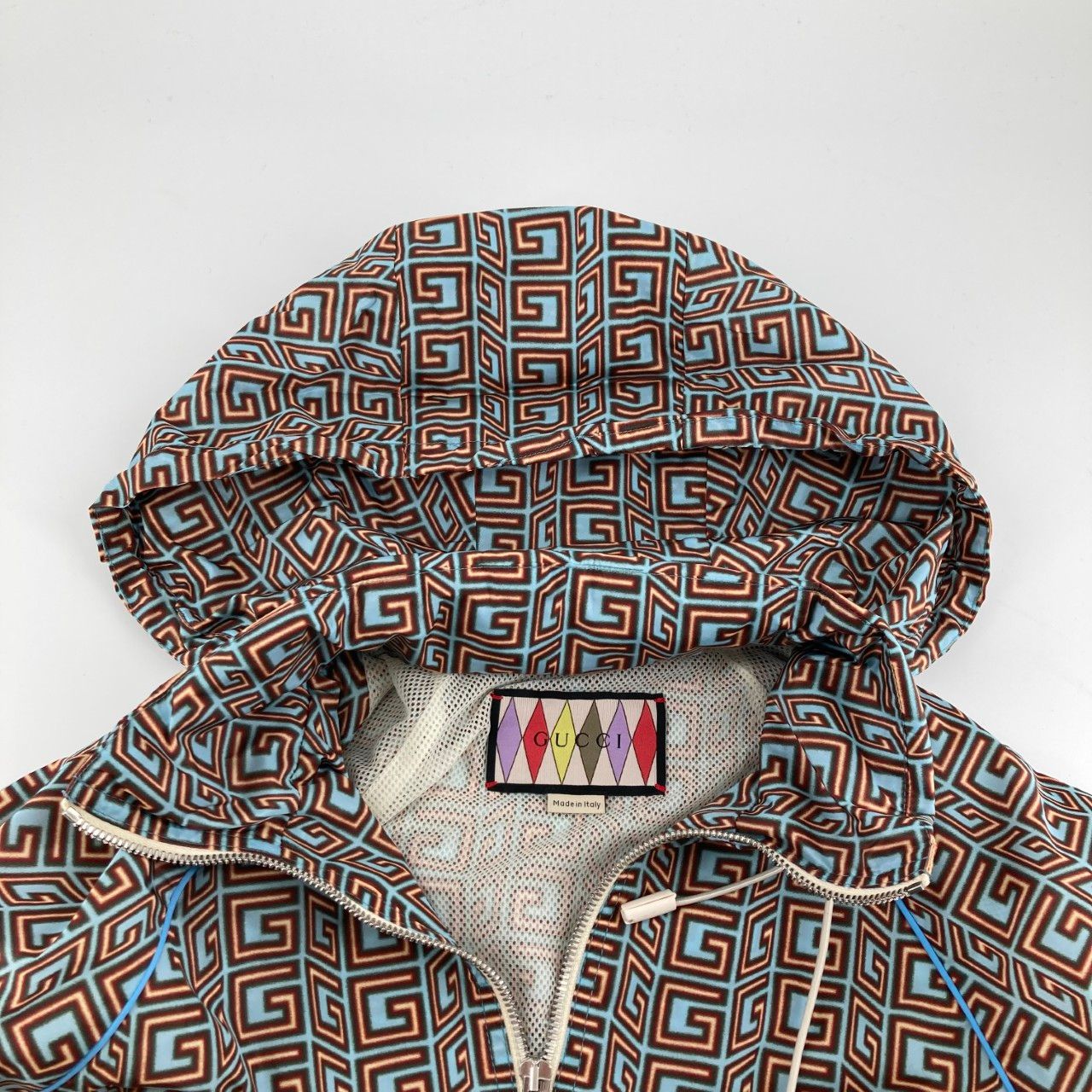 GUCCI Lovelight Square G Blouson Jacket Unisex Multicolour Size 38