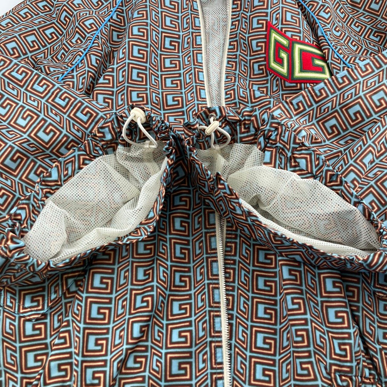 GUCCI Lovelight Square G Blouson Jacket Unisex Multicolour Size 38