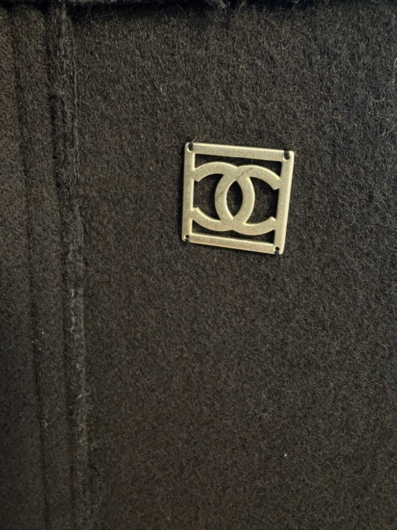 CHANEL Sport Line Wool Dress Navy Size 36