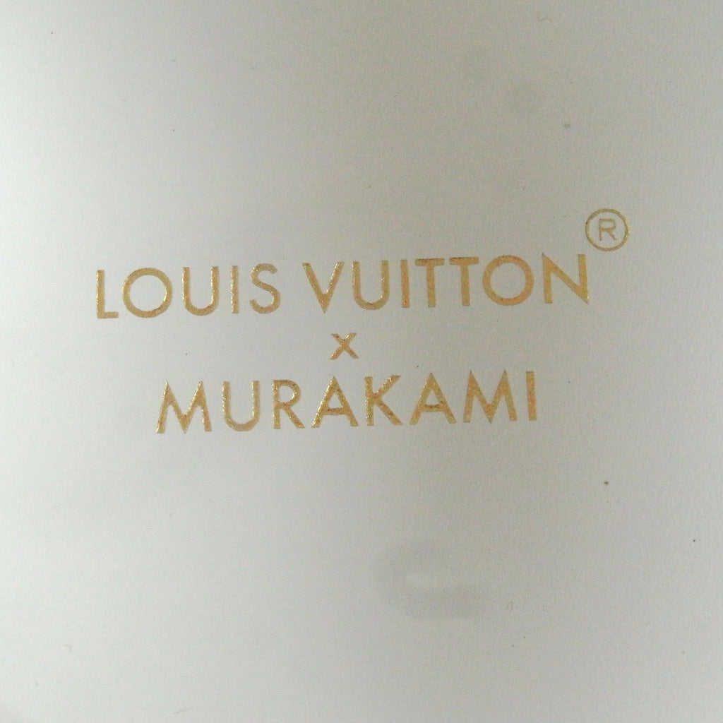 LOUIS VUITTON x Takashi Murakami 2024 Timeout Line Leather Panda Monogram Low-Top Sneaker White Size 42