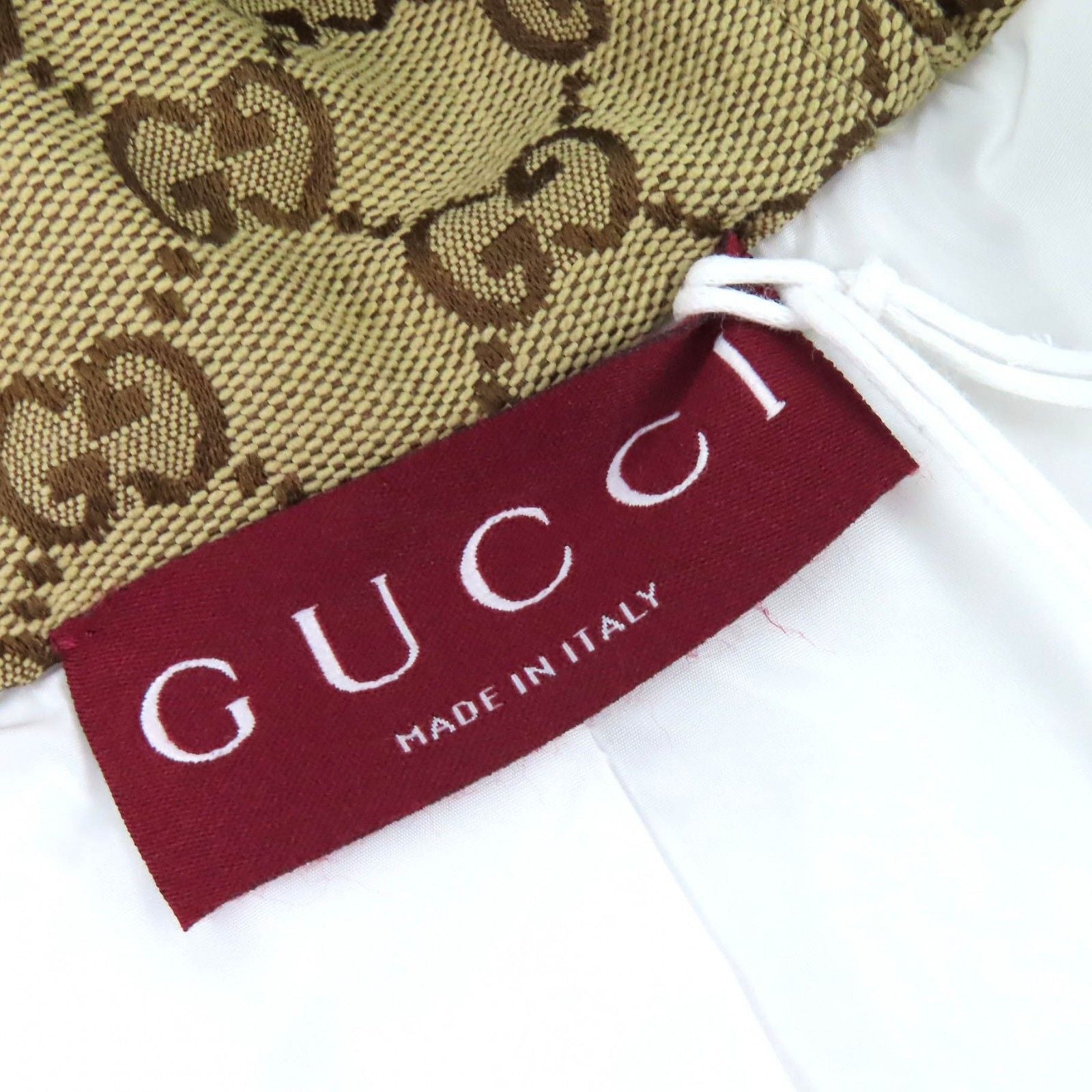 NWT GUCCI 24AW GGインターシャ フーデッドジップアップ ウールフリースジャケット アイボリーベージュ サイズM