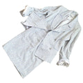 CHANEL 98P Mixed Tweed Jacket & Skirt Set Lavender Size 38
