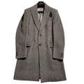 Hermes 100% Cashmere Chester Coat Greige Size 50 XL