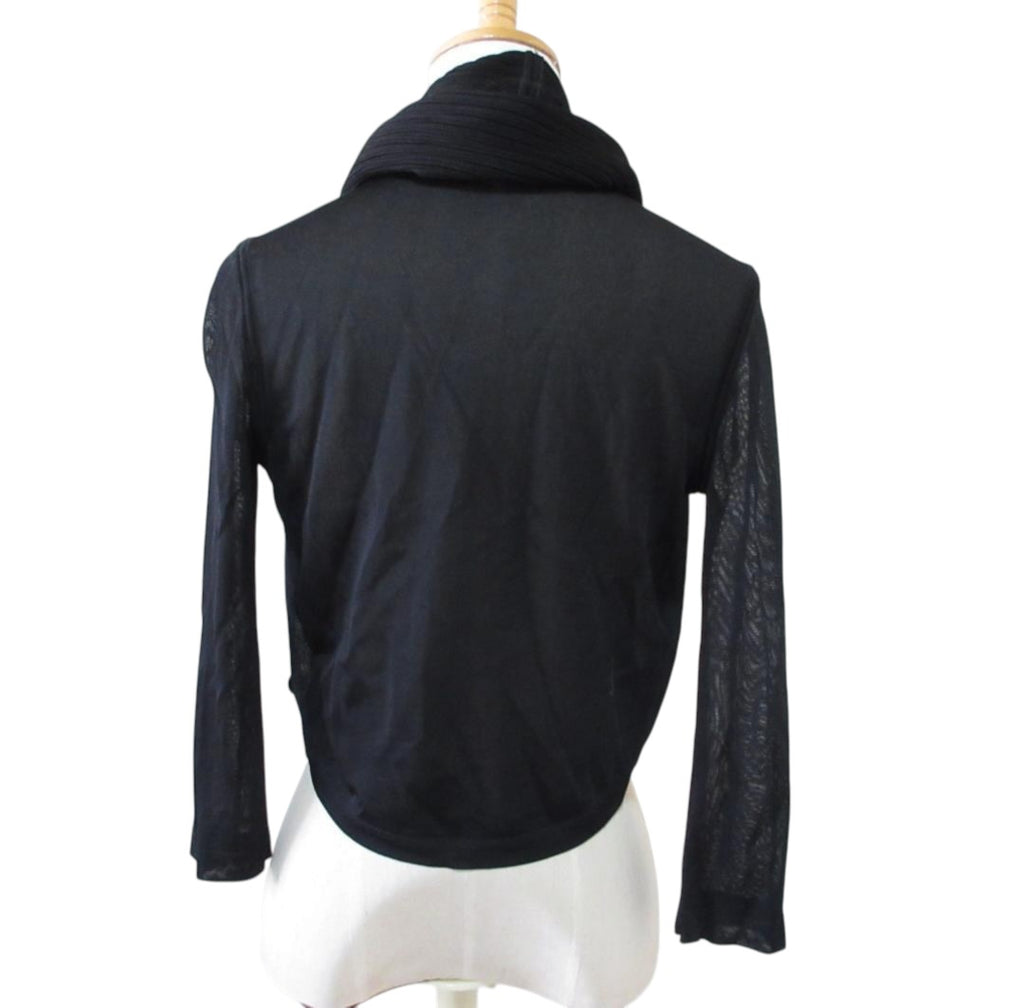 CHANEL Black Cardigan Size 34