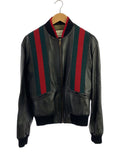 GUCCI Lambskin Leather Jacket / Blouson, Size 48