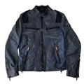 Tom Ford-Era Gucci Genuine Leather Single-Breasted Jacket Navy Size 44
