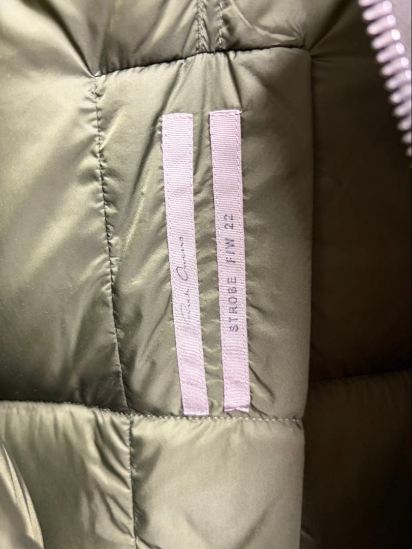 Rick Owens STROBE FW22 Down & Synthetic Jacket Size 54