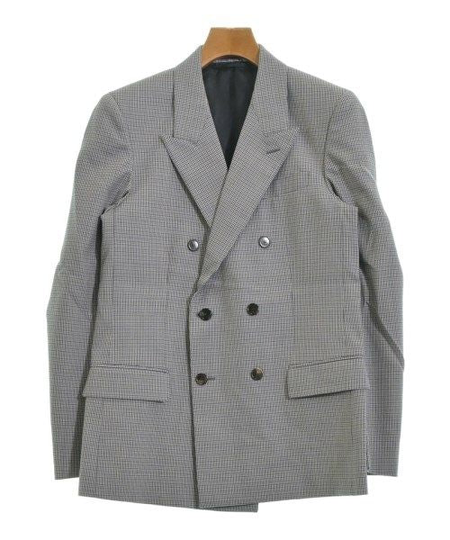Current Brand Tag GUCCI Tailored Jacket Size 44 — Houndstooth Light Grey / Black / Blue