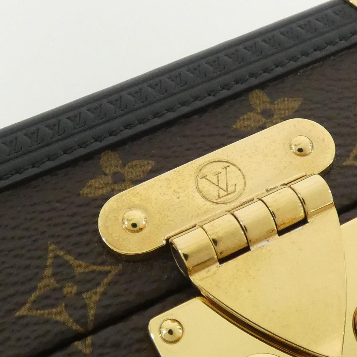 Louis Vuitton Monogram Boîte à Musique Music Box GI0267 Marron