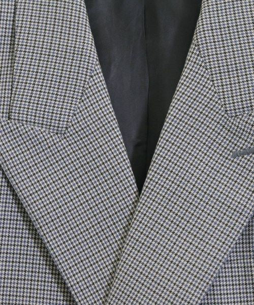 Current Brand Tag GUCCI Tailored Jacket Size 44 — Houndstooth Light Grey / Black / Blue