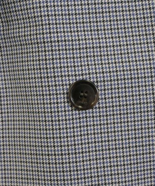 Current Brand Tag GUCCI Tailored Jacket Size 44 — Houndstooth Light Grey / Black / Blue