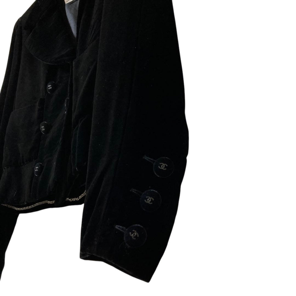 CHANEL Velvet Jacket Size 40