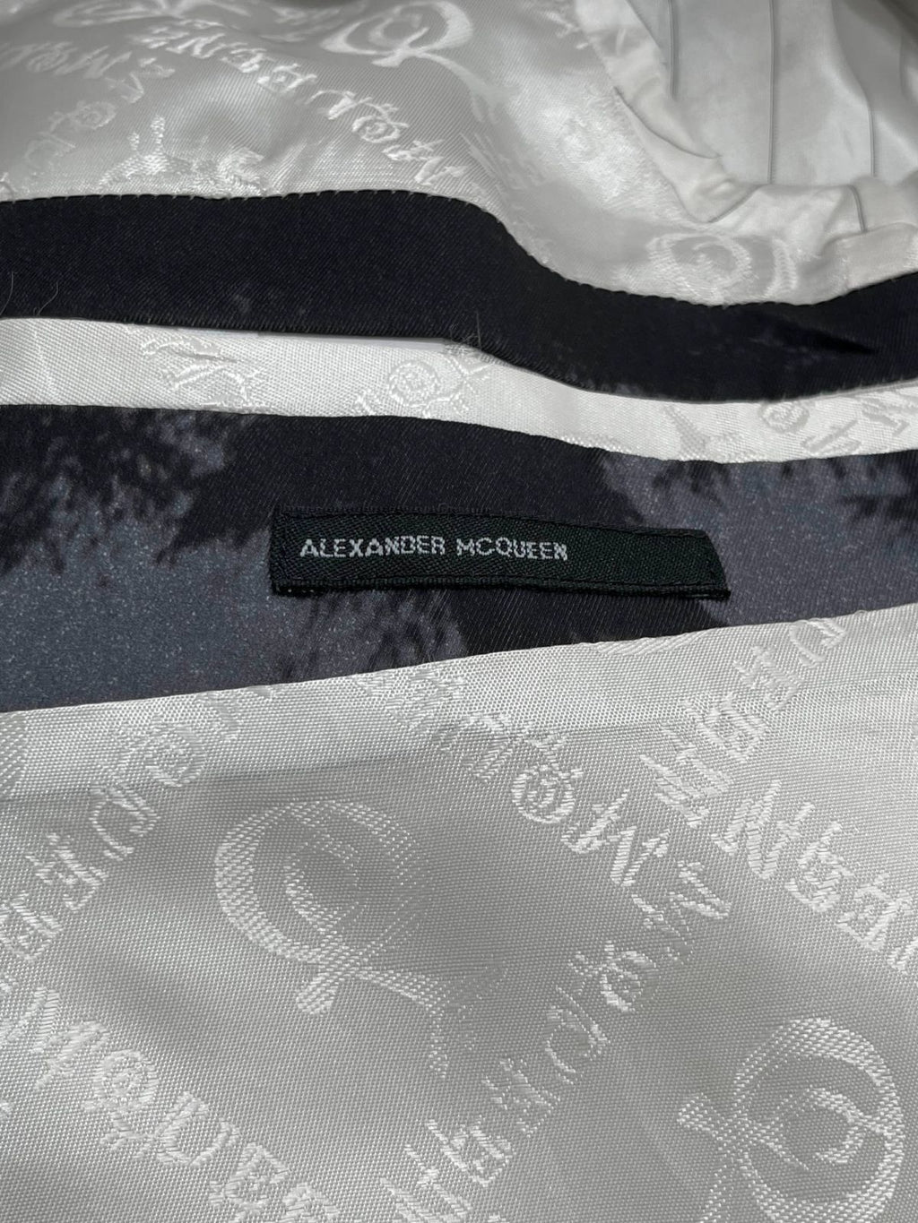 Alexander McQueen 1990s Bird Print Tailored Jacket