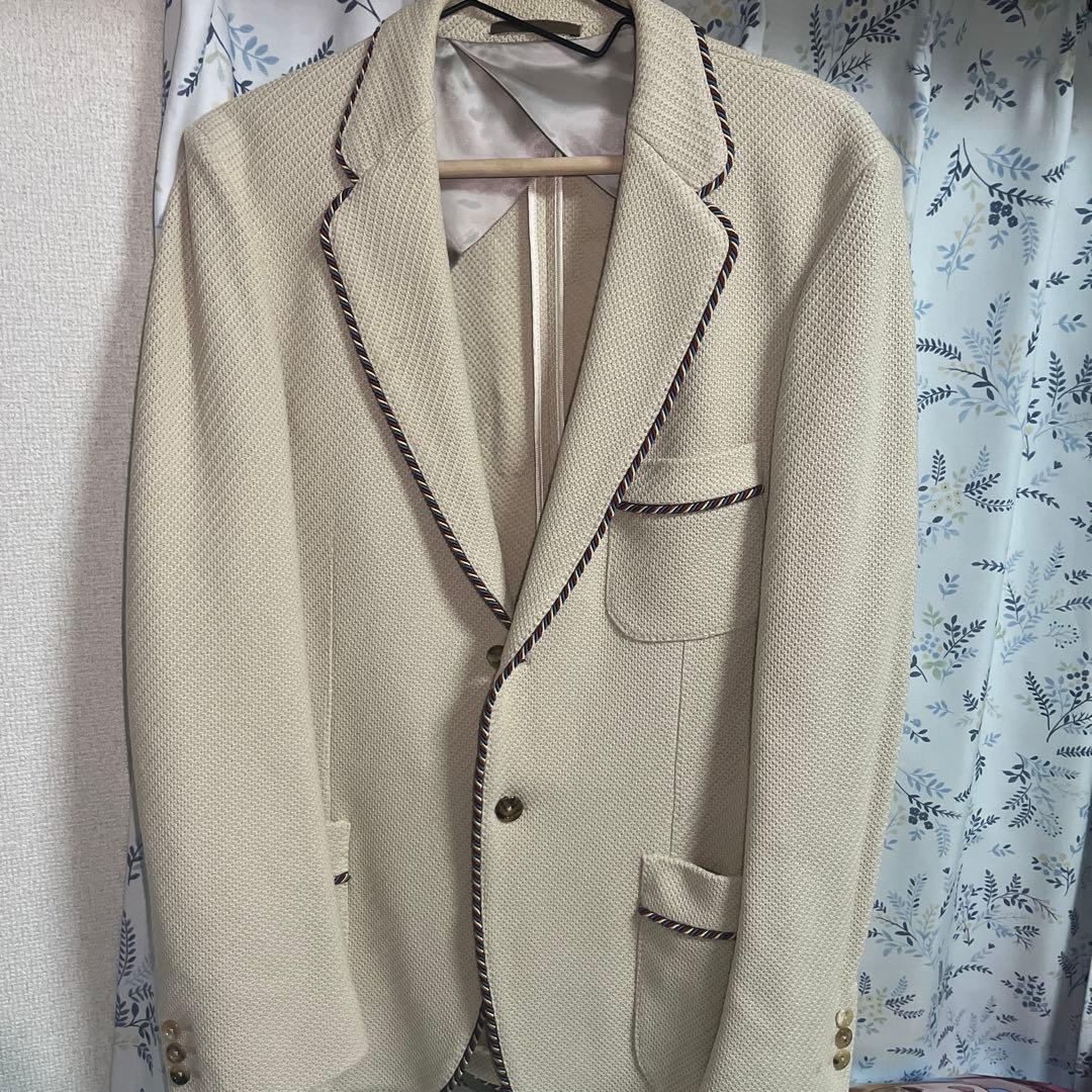 GUCCI Piping Tailored Jacket Size 7-50R