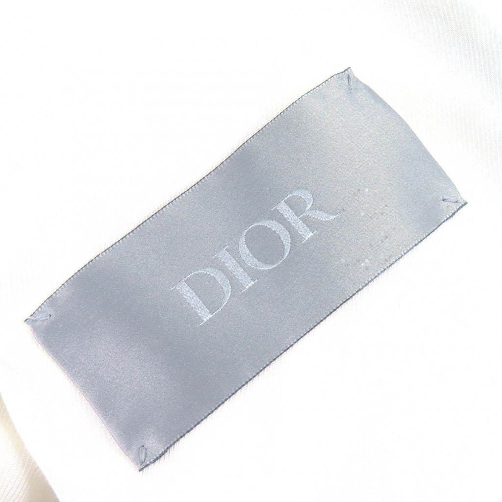 DIOR HOMME 2024 スズラン刺繍 コットン バーシティジャケット – グレー＆アイボリー サイズM