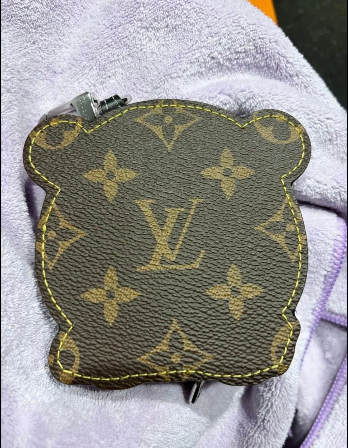 Louis Vuitton LV Panda Bag Charm Chain – Monogram Pouch / Earphone Case M03397
