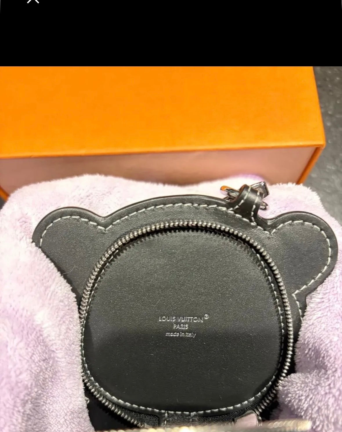 Louis Vuitton LV Panda Bag Charm Chain – Monogram Pouch / Earphone Case M03397