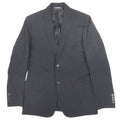 DIOR HOMME Unused Oblique-Lined Tailored Jacket Black Size 44