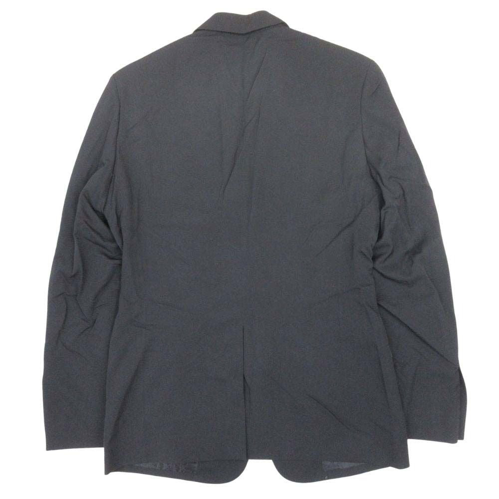 DIOR HOMME Unused Oblique-Lined Tailored Jacket Black Size 44