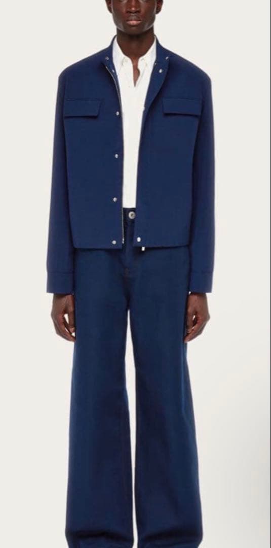 Ferragamo AW24 Blouson Jacket Size 46
