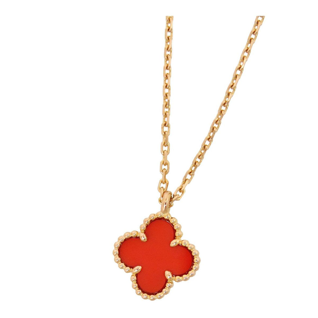 Van Cleef & Arpels Sweet Alhambra Necklace VCARN59M00 K18PG
