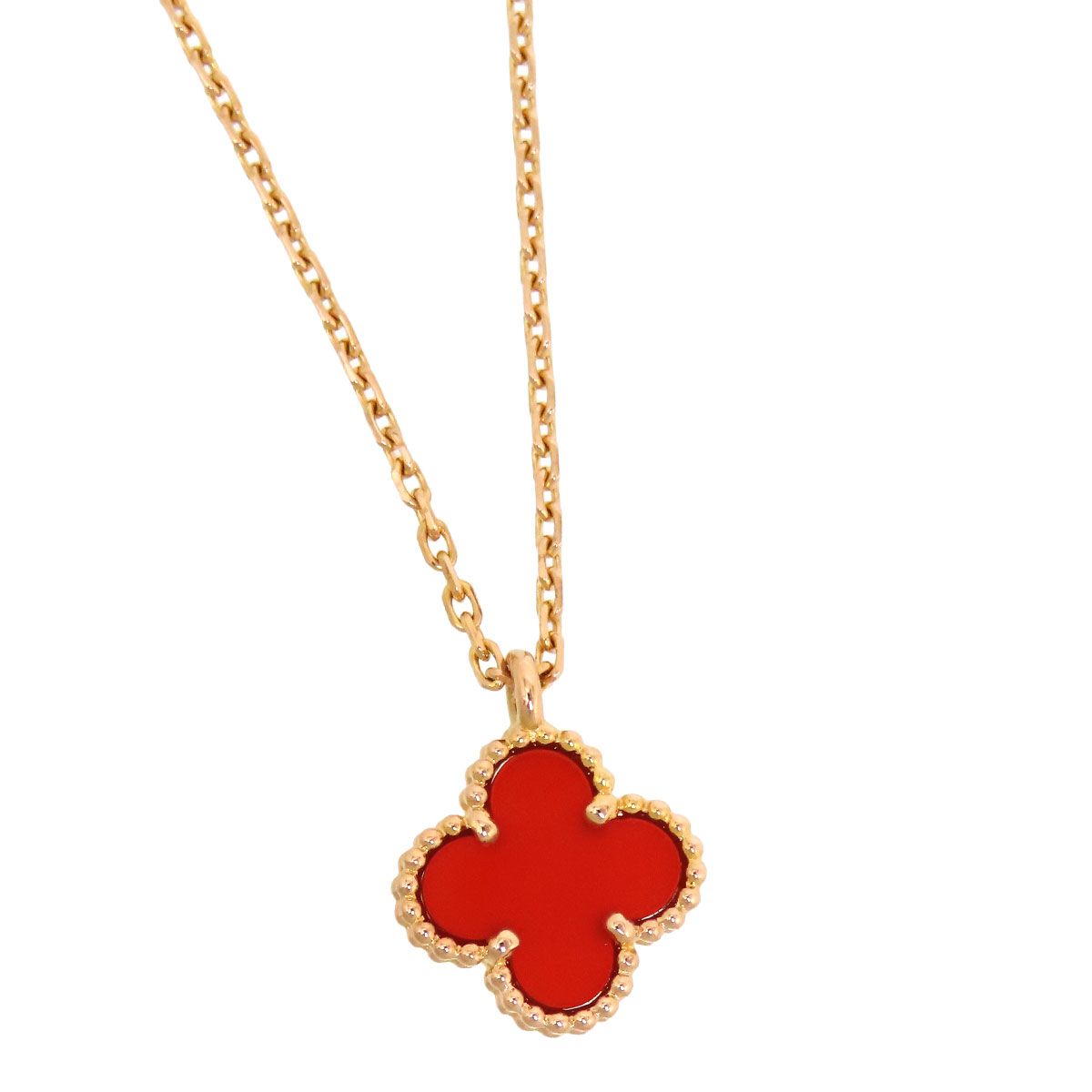 Van Cleef & Arpels Sweet Alhambra Necklace VCARN59M00 K18PG