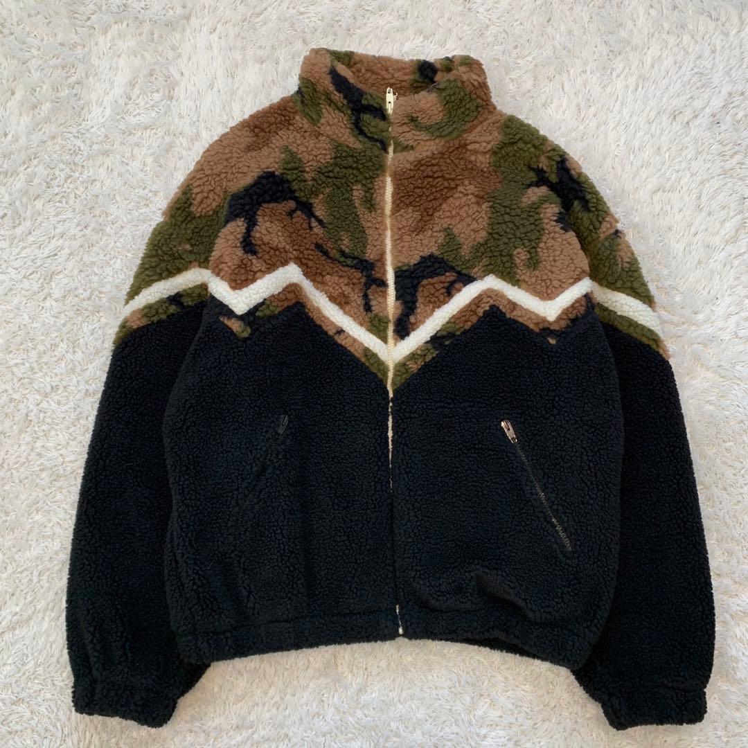 CELINE 22AW Bi-Material Fleece Jacket Size XS — Unworn with Tags