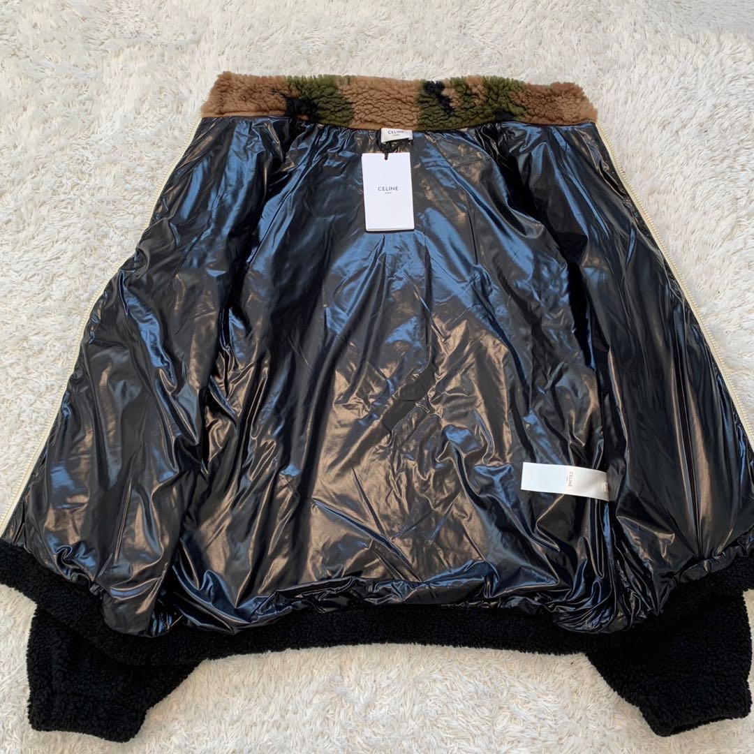 CELINE 22AW Bi-Material Fleece Jacket Size XS — Unworn with Tags