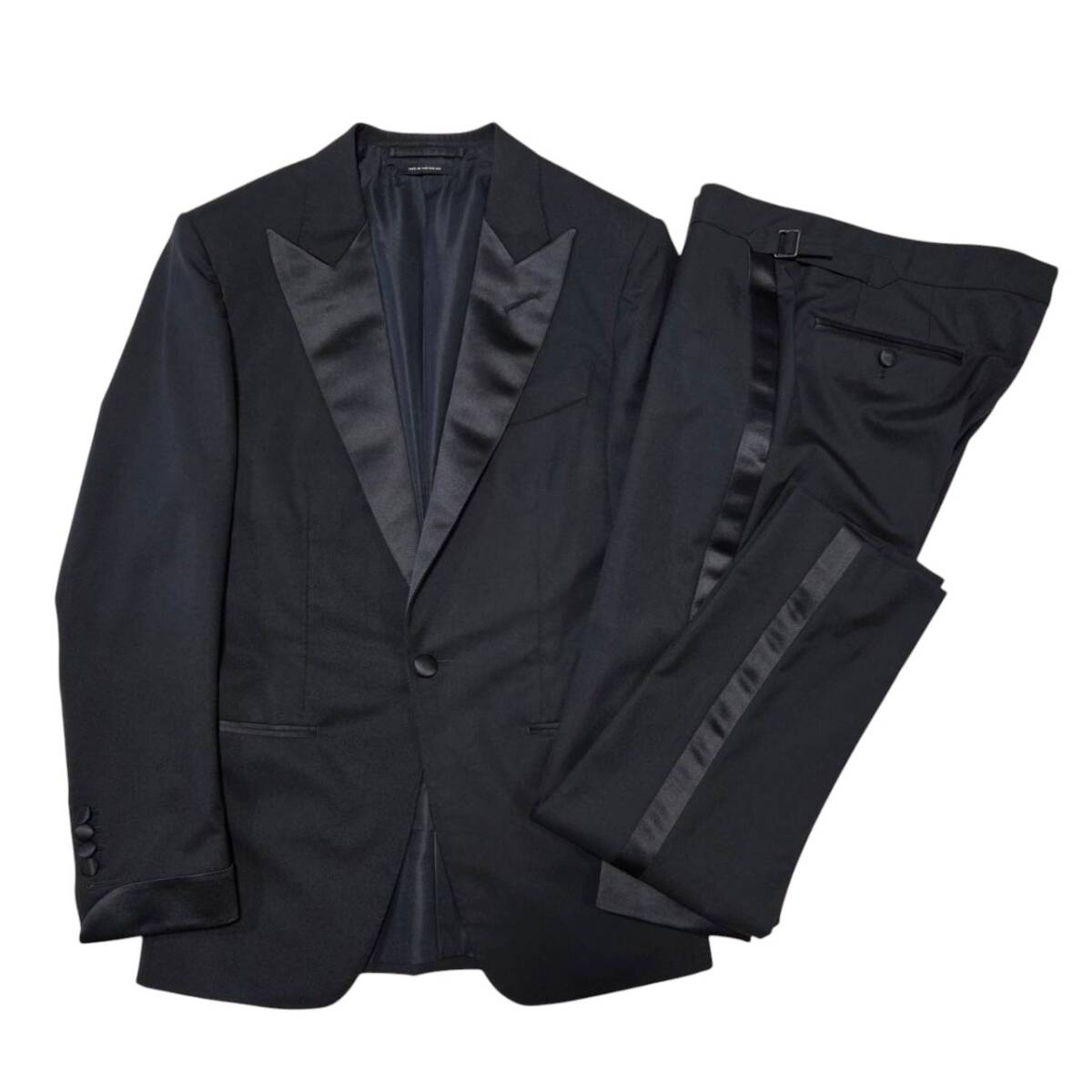 TOM FORD Tuxedo Suit Setup Jacket Blazer  Pants Trousers — Size 44 Men