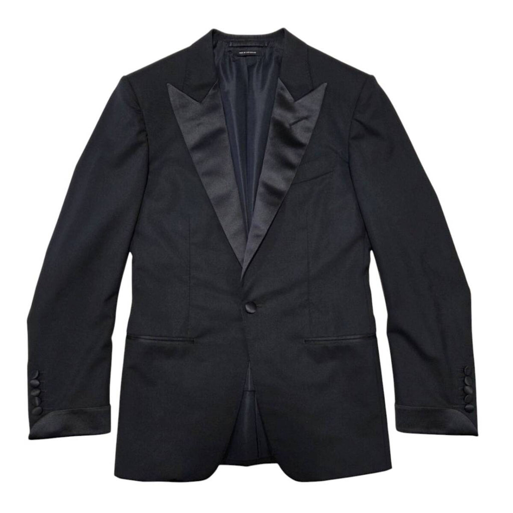TOM FORD Tuxedo Suit Setup Jacket Blazer  Pants Trousers — Size 44 Men