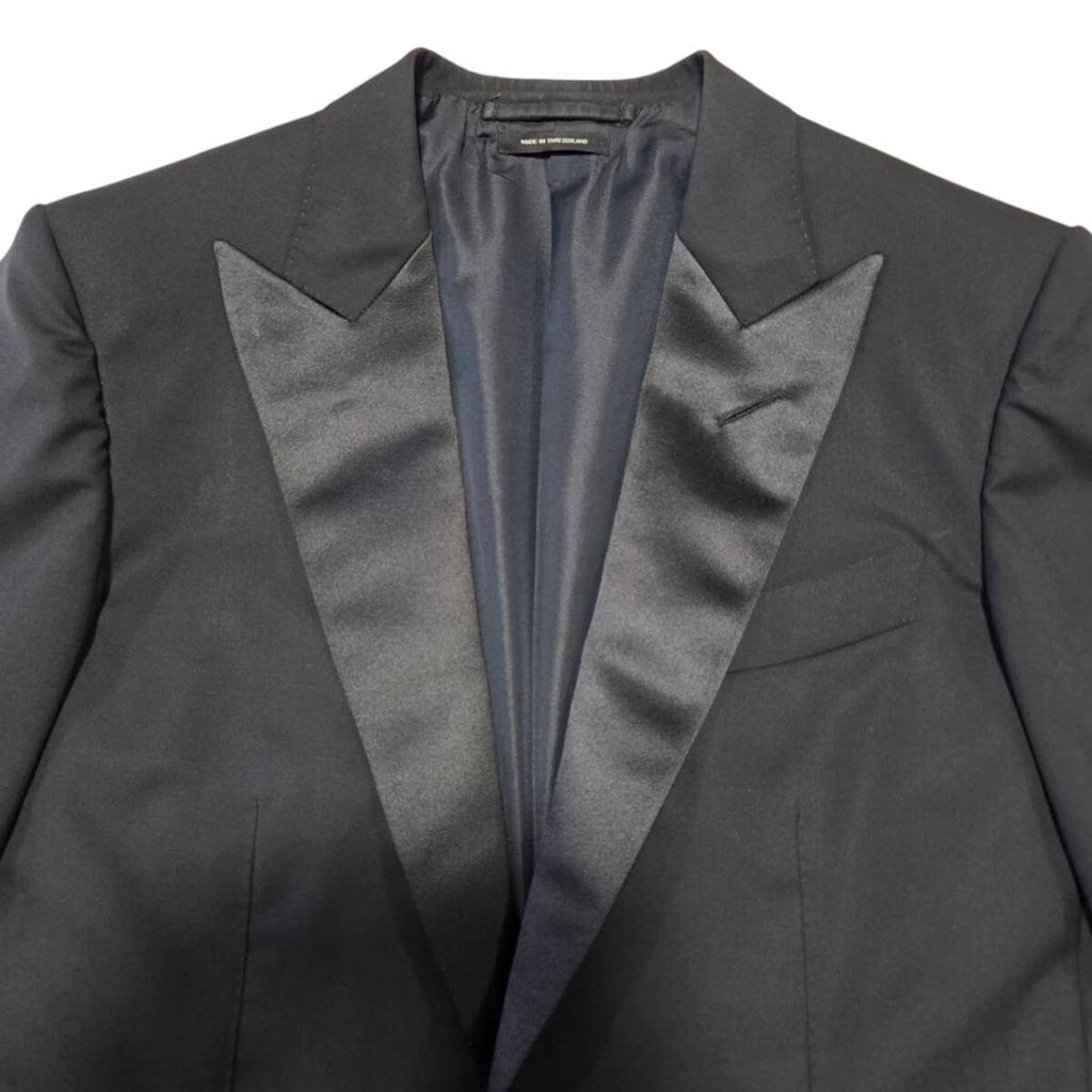 TOM FORD Tuxedo Suit Setup Jacket Blazer  Pants Trousers — Size 44 Men